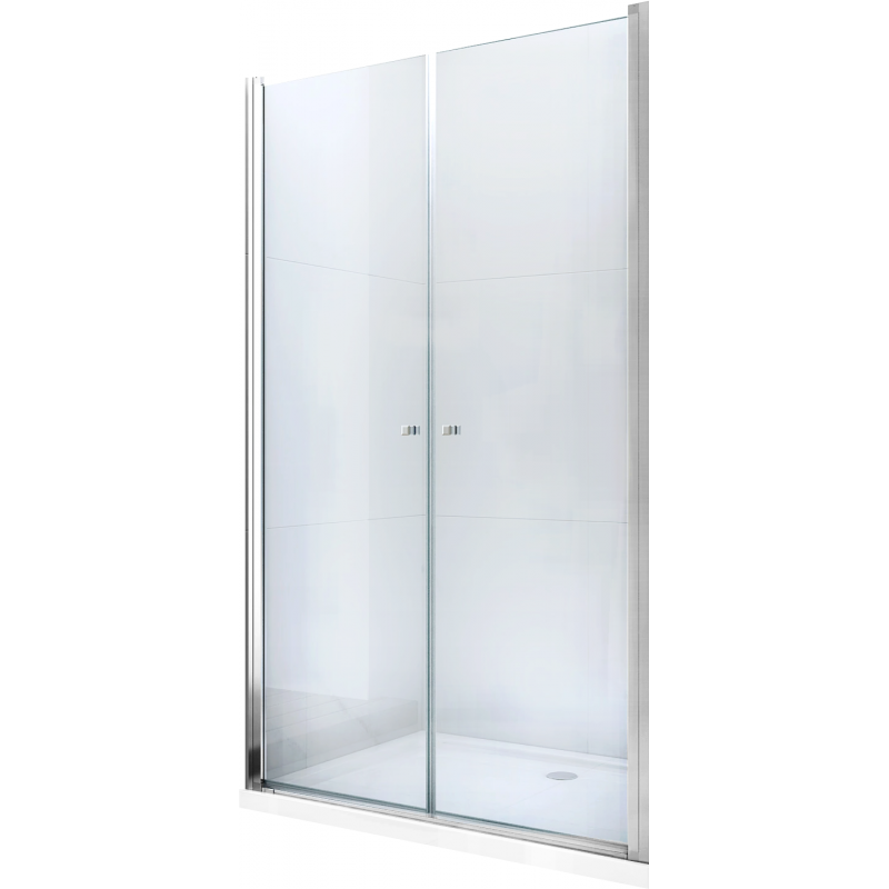 Mexen Texas otočné sprchové dveře 90 cm, Průhledné, Chromovaná - 880-090-000-01-00