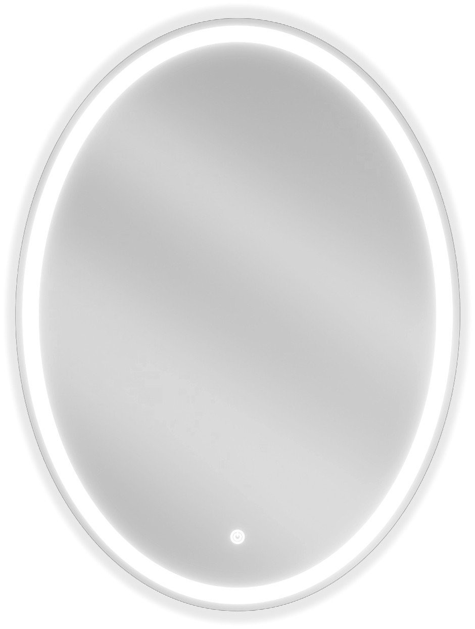 Mexen Elz podsvícené koupelnové zrcadlo 60 x 80 cm, LED 6000K, ventilátor - 9802-050-070-611-00