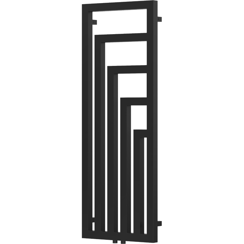 Mexen Alaska designový radiátor 1216 x 440 mm, 549 W, Černá - W205-1216-440-00-70