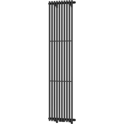 Mexen Tulsa designový radiátor 1600 x 420 mm, 613 W, Černá - W219-1600-420-00-70