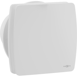 Mexen AXS 100 koupelnový ventilátor se senzorem vlhkosti, Bílá - W9601-100H-00
