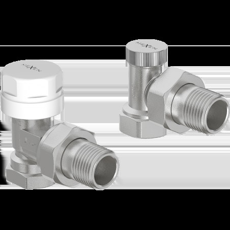 Mexen rohové radiátorové ventily, nikl - W913-012-01