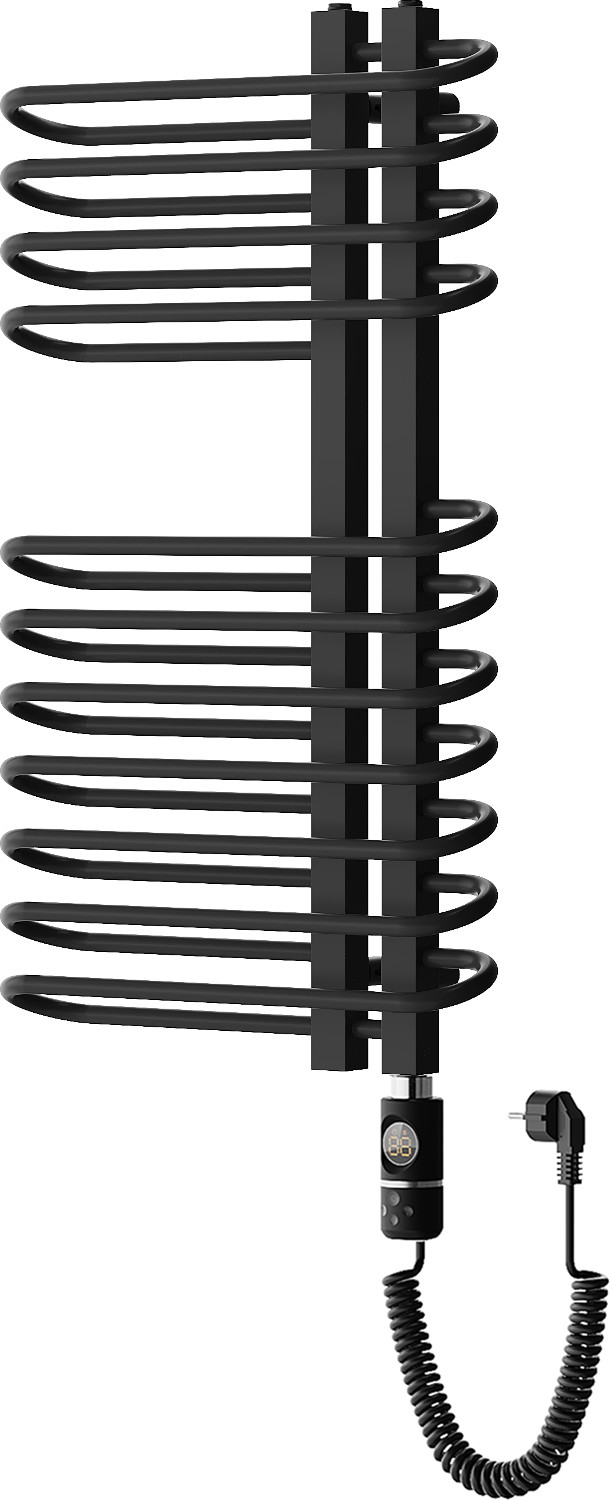 Mexen Ops elektrický radiátor 1000 x 550 mm, 600 W, černý - W122-1000-550-2600-70