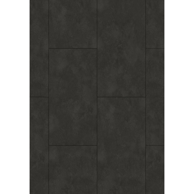 Mexen Steel Black vinylové panely 610 x 305 mm SPC 6,5 mm, podložka IXPE 1,5 mm, 4 V-Fuga, Kámen - F1148-0610-305-505-4V1-90