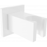Mexen Cube sprchové madlo, Bílá - 79350-20