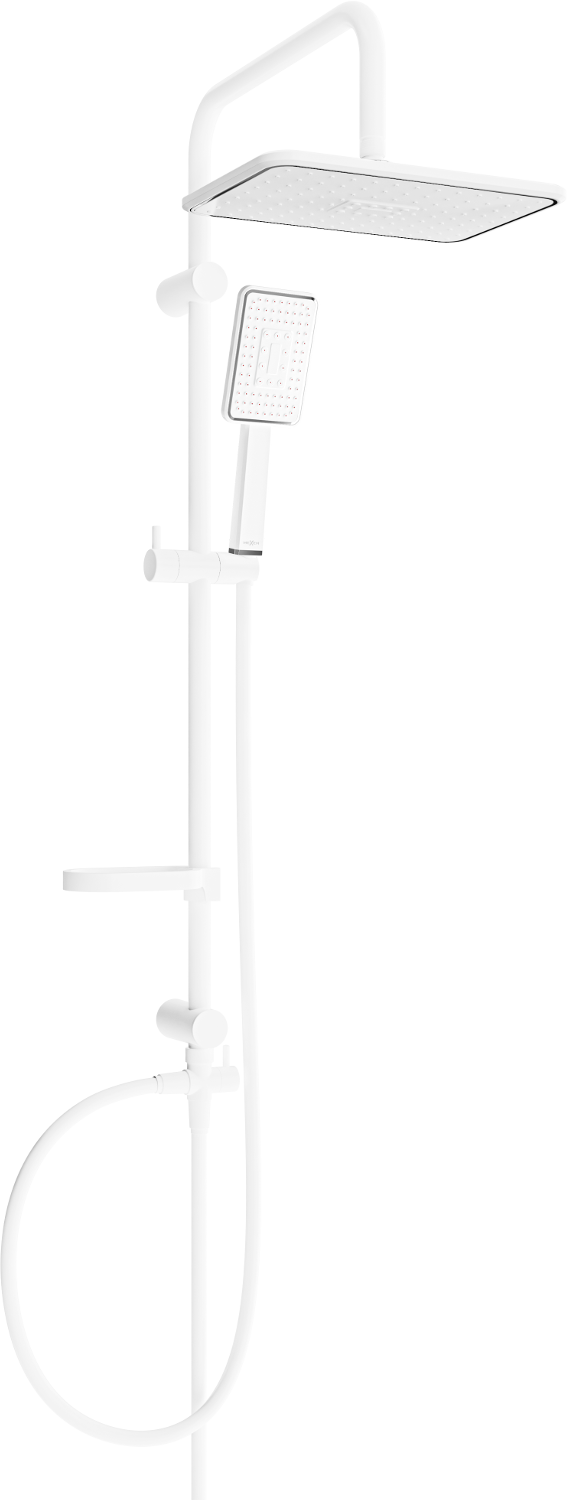 Mexen X54 sprchový sloup, Bílá/Chromovaná - 798545491-21