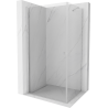 Mexen Pretoria sprchový kout s otočnými dveřmi 90 x 70 cm, Průhledné, Chromovaná - 852-090-070-01-00
