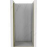 Mexen Pretoria otočné sprchové dveře 90 cm, Průhledné, Zlatá - 852-090-000-50-00