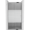 Mexen Apia rozsouvací sprchové dveře 95 cm, Pruhy, Chromovaná - 845-095-000-01-20