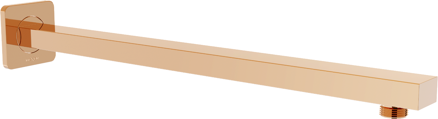 Mexen nástěnné sprchové rameno 40 cm Zlatorůžová - 79112-60