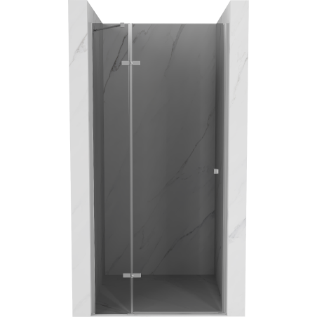 Mexen Roma otočné sprchové dveře 90 cm, Grafitově černá, Chromovaná - 854-090-000-01-40