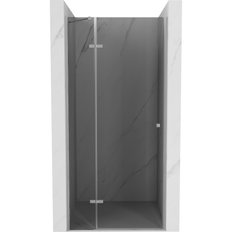 Mexen Roma otočné sprchové dveře 110 cm, Grafitově černá, Chromovaná - 854-110-000-01-40