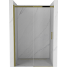Mexen Omega rozsouvací sprchové dveře 120 cm, Průhledné, Zlatá - 825-120-000-50-00